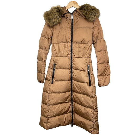 Moncler Boucage 00 Nylon Down Jacket Beige