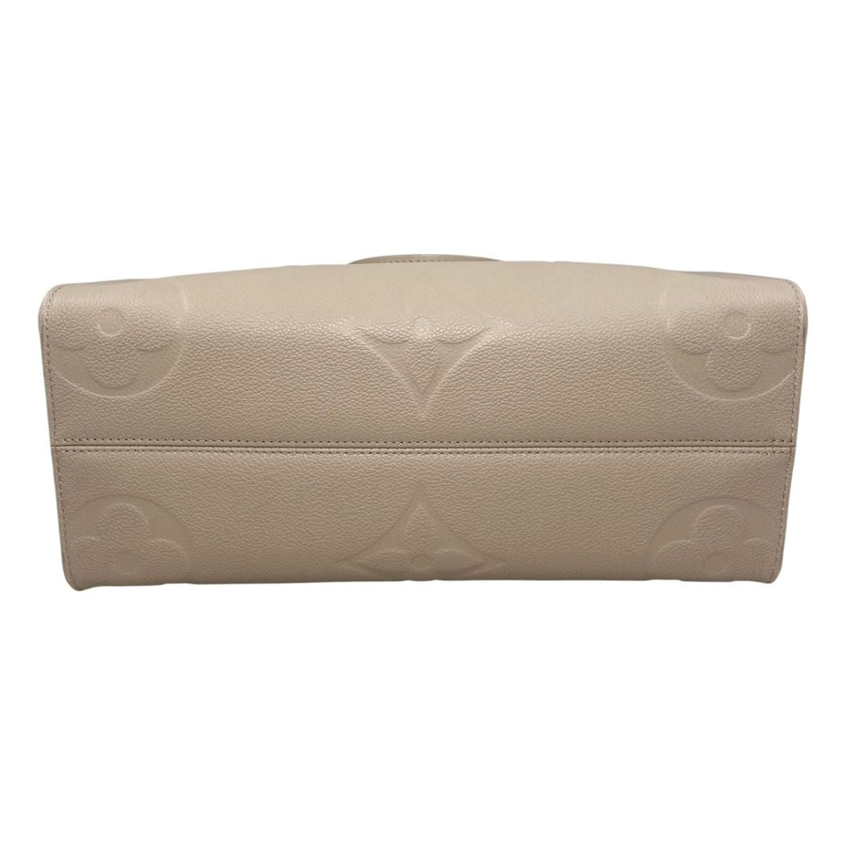 Louis Vuitton Tote On The Go Monogram Empreinte Tourtle le Beige — view 5