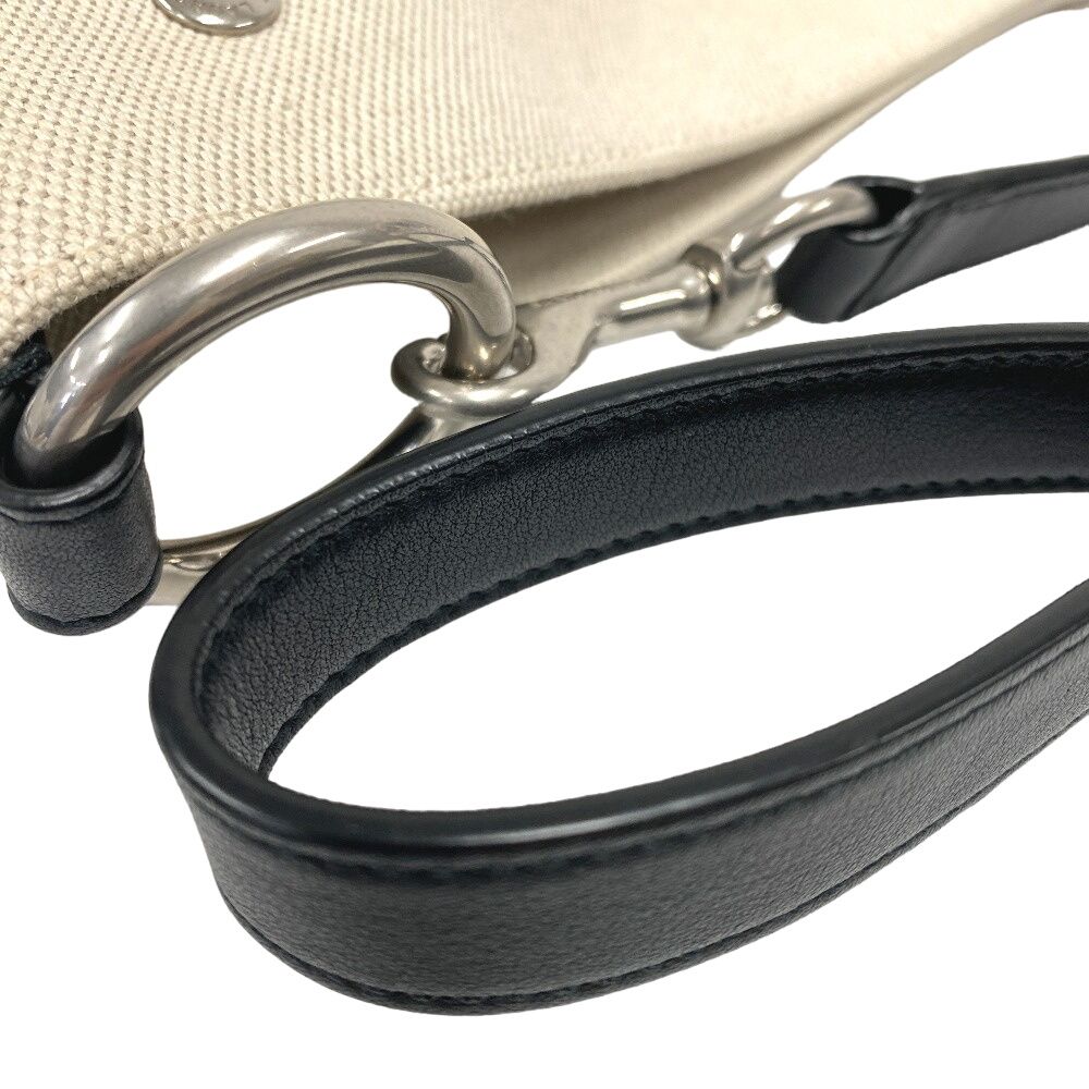 Saint Laurent Paris Rive Gauche Canvas Shoulder Bag Beige Brands — view 6