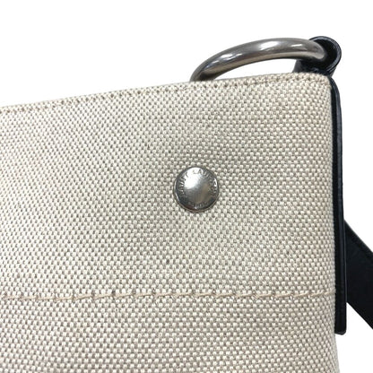 Saint Laurent Paris Rive Gauche Canvas Shoulder Bag Beige Brands — view 7