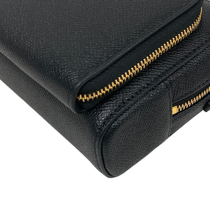 Dior Leather Shoulder Bag Black — view 3