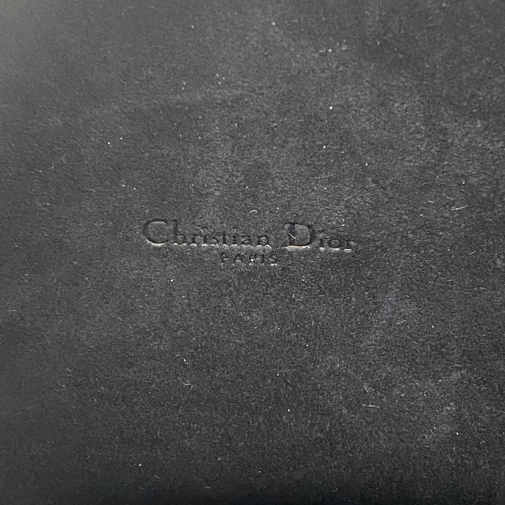 Dior Leather Shoulder Bag Black — view 7