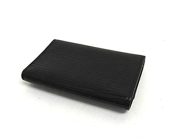 Louis Vuitton Key Case Multicles 6 Noir Epi 6 Silver Key Holder — view 2