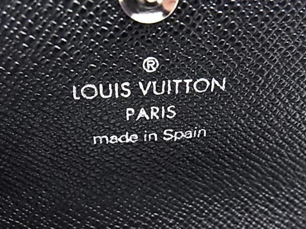 Louis Vuitton Key Case Multicles 6 Noir Epi 6 Silver Key Holder — view 4