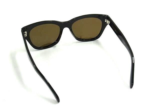 Celine Sunglasses Macadam Black Lens Clear Brown Acetate Eyewear — view 2