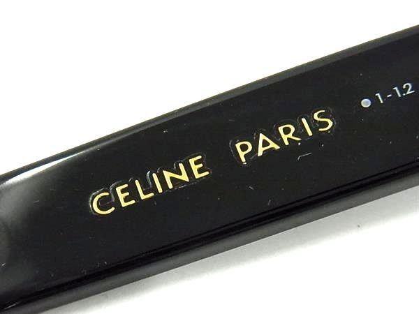 Celine Sunglasses Macadam Black Lens Clear Brown Acetate Eyewear — view 4