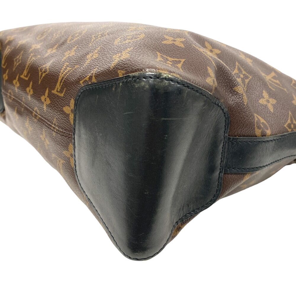 Louis Vuitton Torres Monogram Macassar Leather Shoulder Bag Brown — view 3