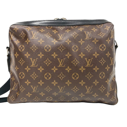 Louis Vuitton Torres Monogram Macassar Leather Shoulder Bag Brown — view 2