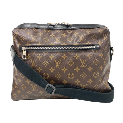 Louis Vuitton Torres Monogram Macassar Leather Shoulder Bag Brown