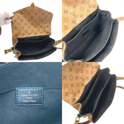 Louis Vuitton Pochette Metis Monogram Reverse Shoulder Bag Brown — view 8