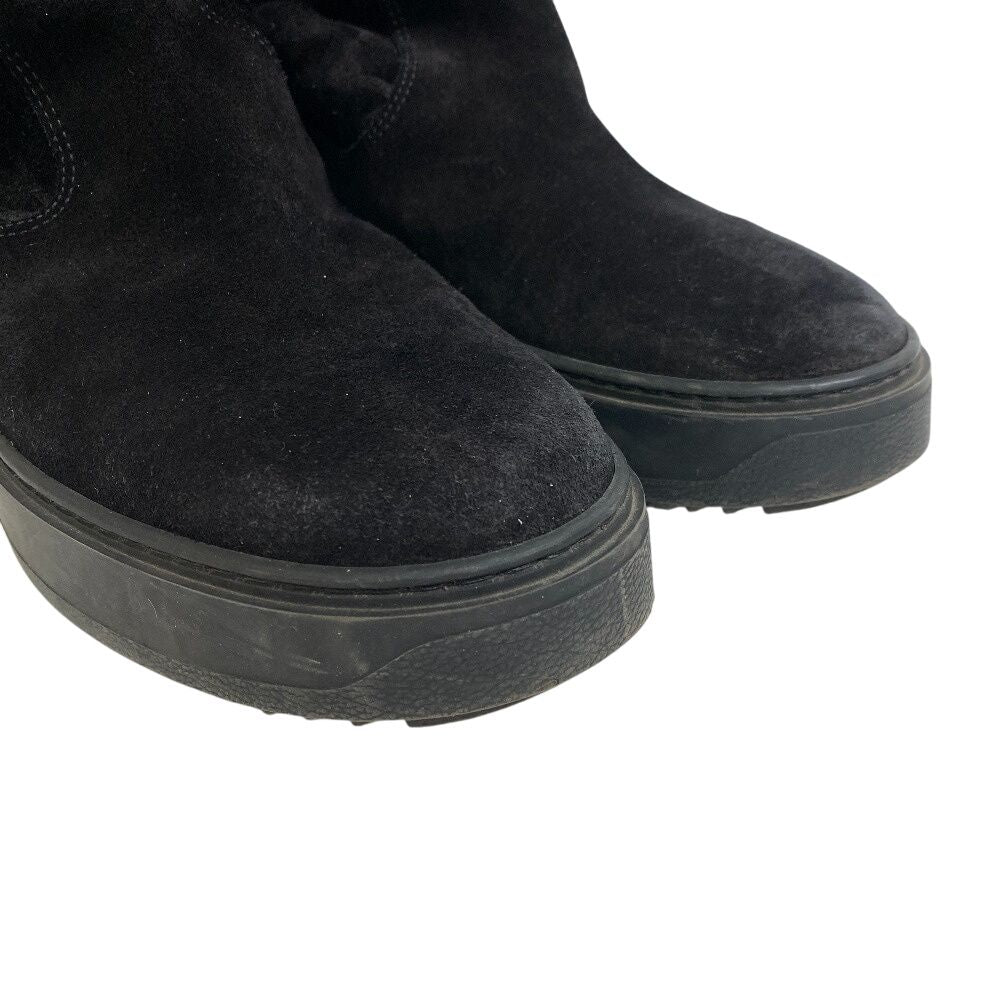 Louis Vuitton Bree the Line Suede Boots Black — view 5