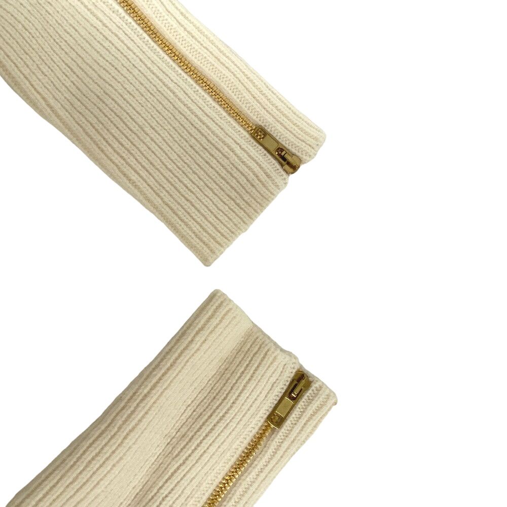Gucci High Neck Knit Wool White Sweater — view 4