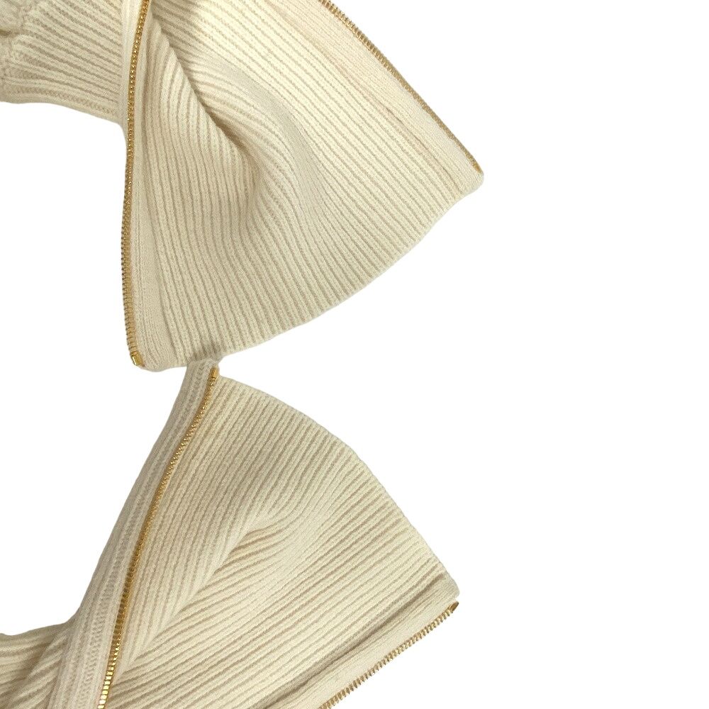 Gucci High Neck Knit Wool White Sweater — view 5