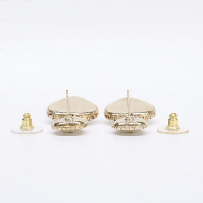 Chanel Rhinestone CC Logo Double Pearl Earring — view 7