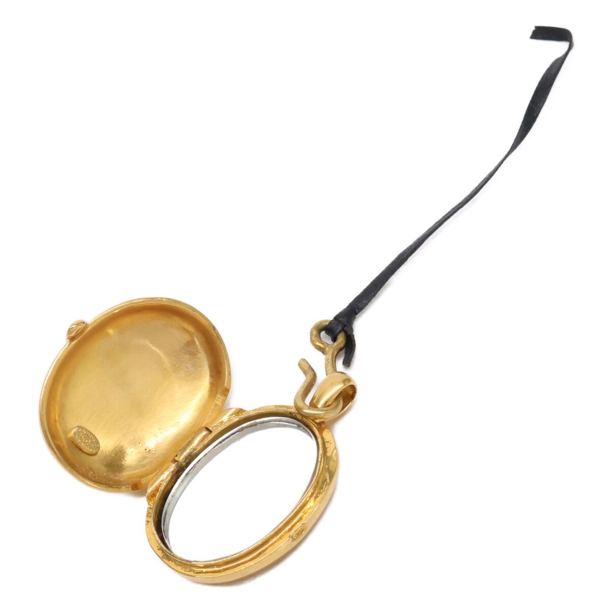 Chanel CC Logo Locket Pendant Mirror — view 6