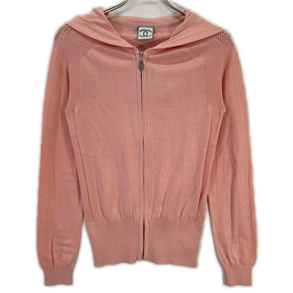 Chanel Sports 08c Zip Hoodie 38