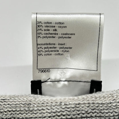Chanel Lame Knit Tank Top 38 Sweater — view 4