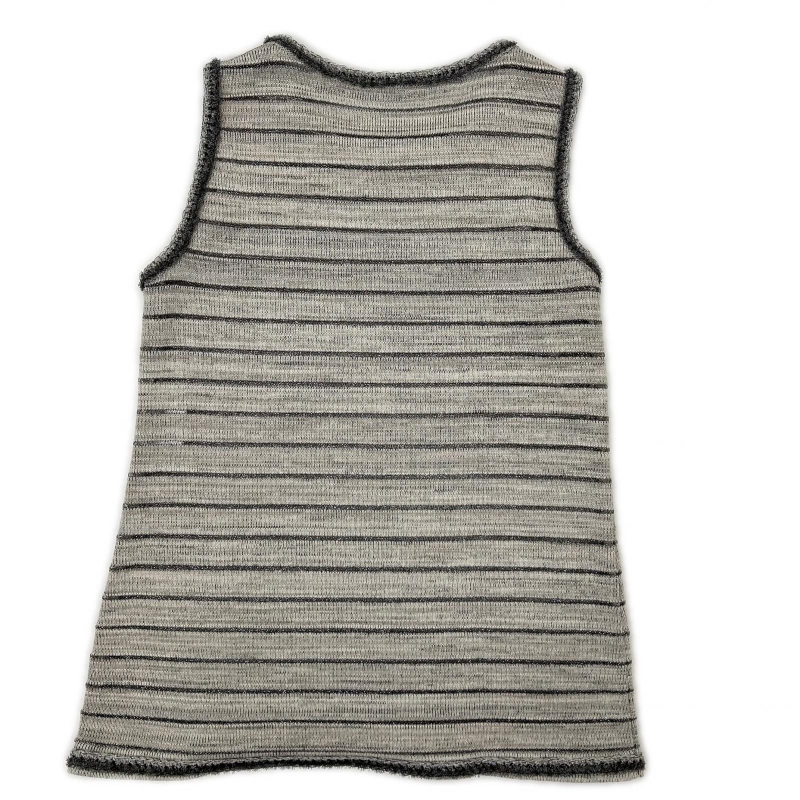 Chanel Lame Knit Tank Top 38 Sweater — view 2