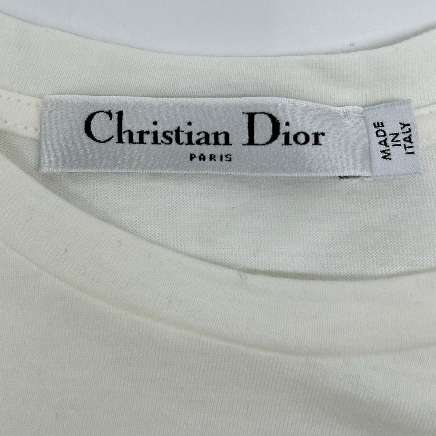 Dior Logo T-Shirt White — view 3