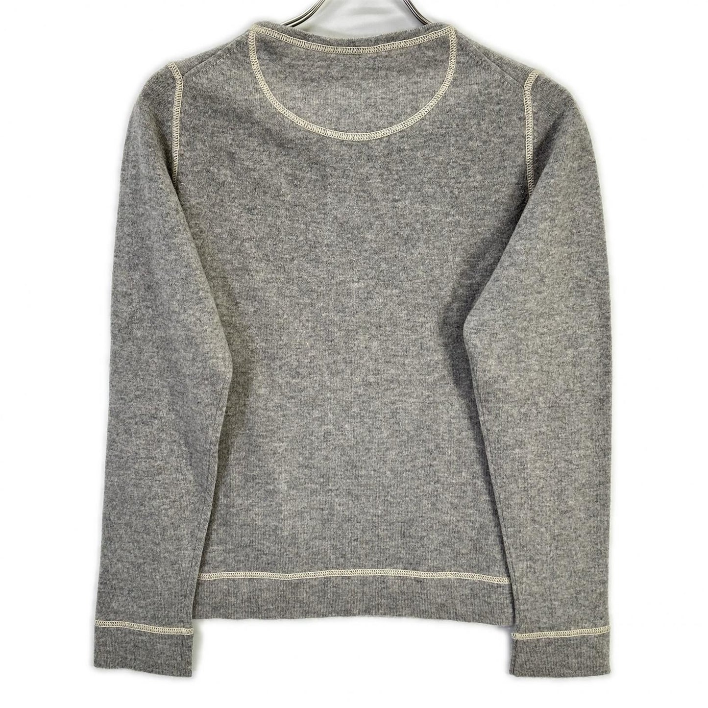 Chanel CC Logo Cashmere Knit Sweater 40 — view 2