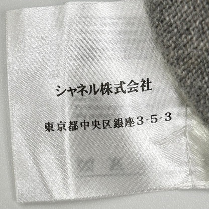 Chanel CC Logo Cashmere Knit Sweater 40 — view 5