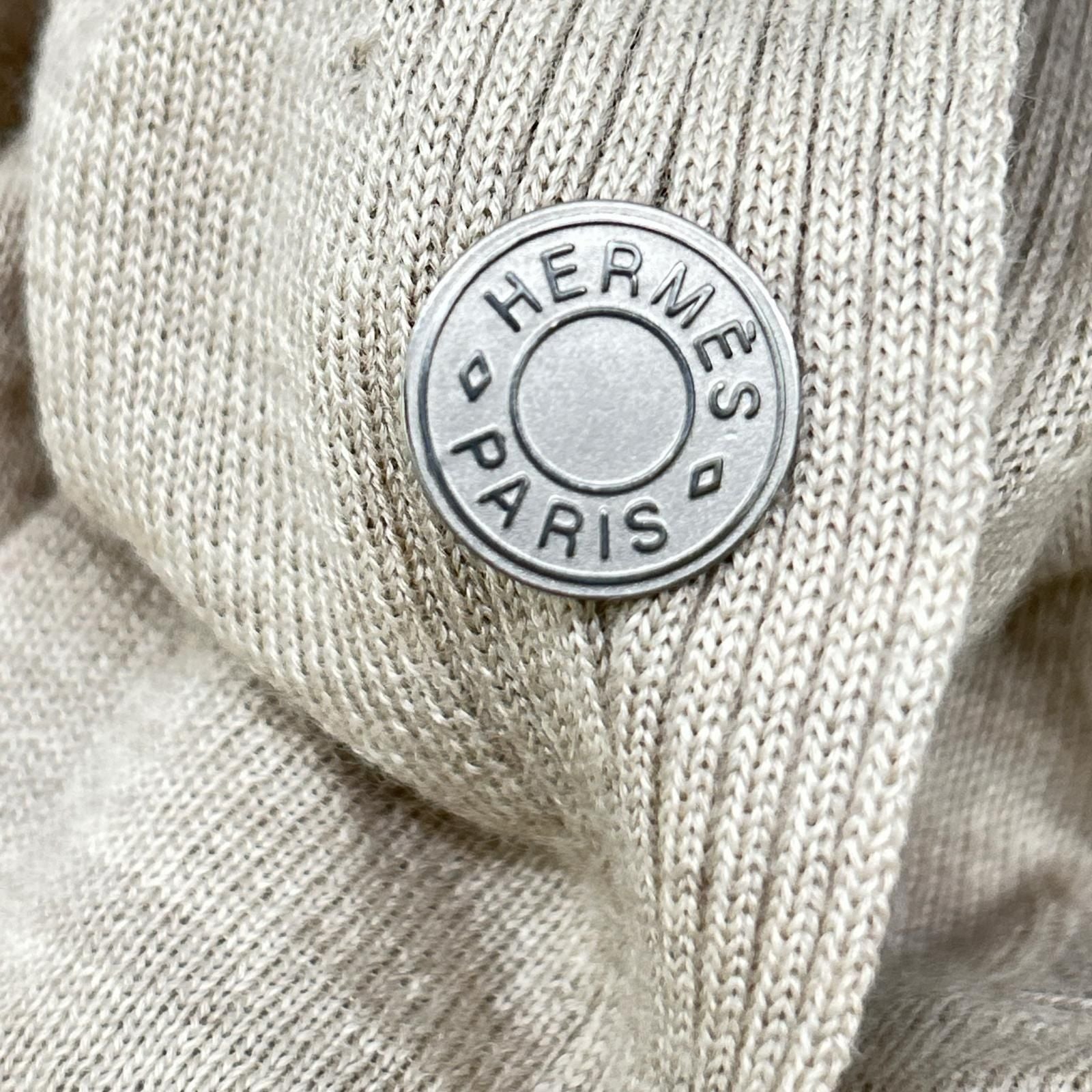 Hermes Era Series Button Cashmere Cardigan 36 — view 8