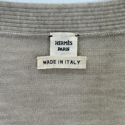Hermes Era Series Button Cashmere Cardigan 36 — view 4