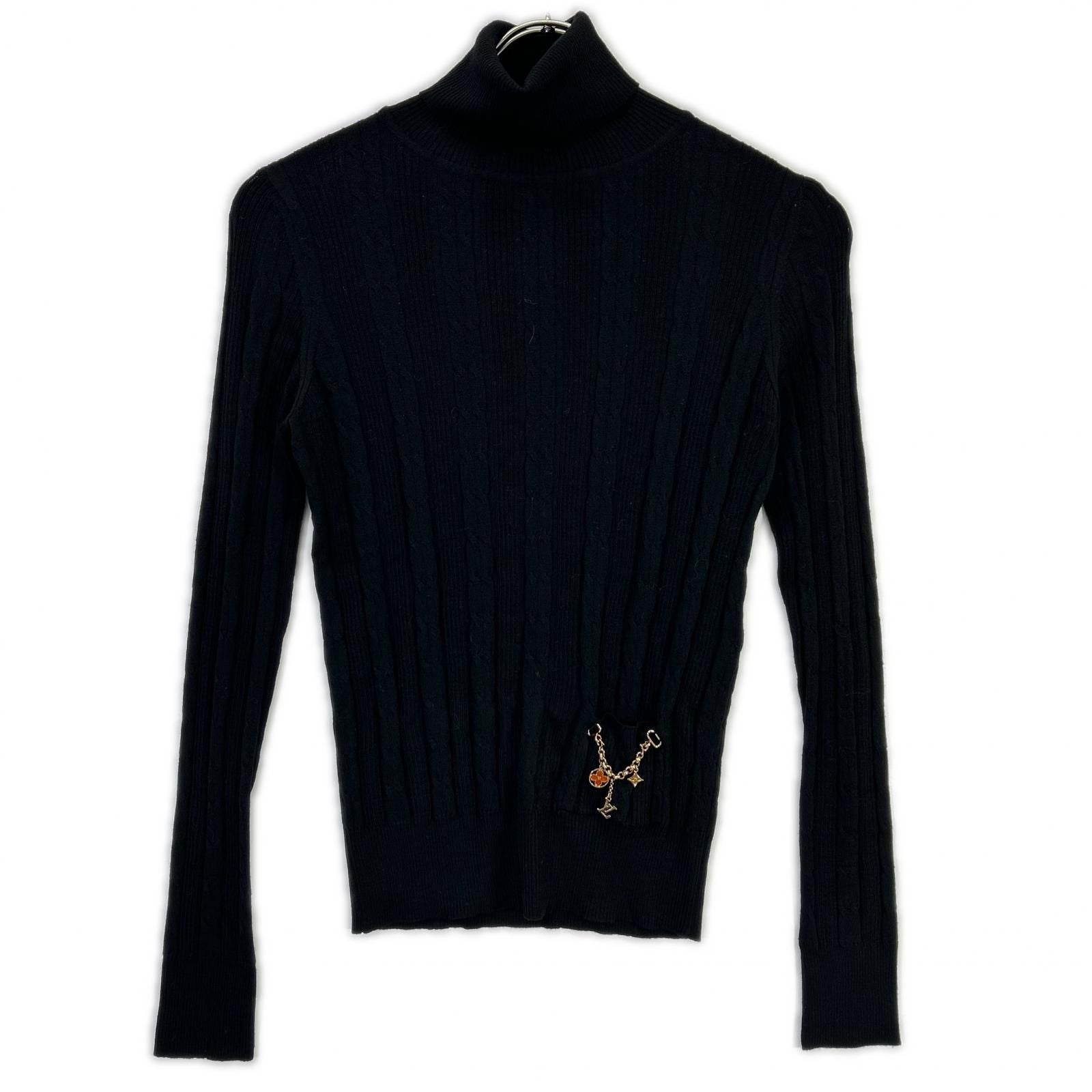 Louis Vuitton Turtleneck Knit S with Charm Sweater