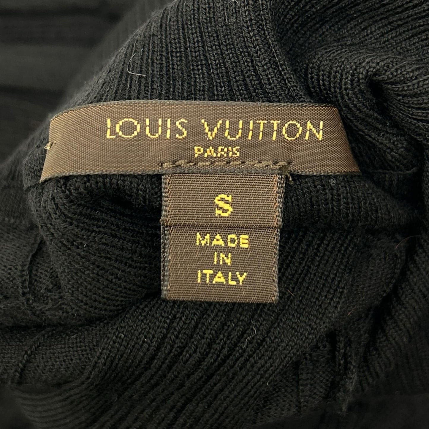 Louis Vuitton Turtleneck Knit S with Charm Sweater — view 3