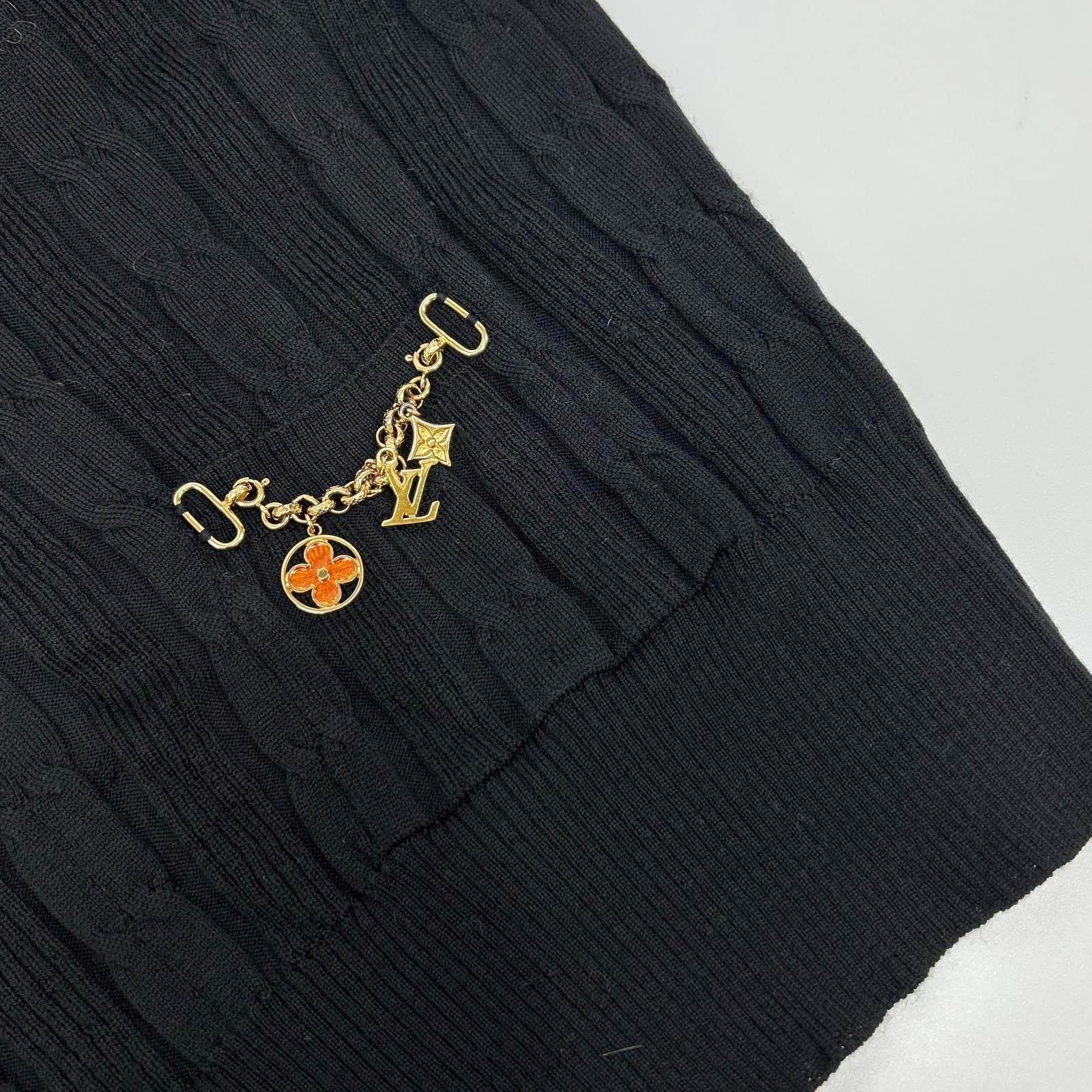 Louis Vuitton Turtleneck Knit S with Charm Sweater — view 8