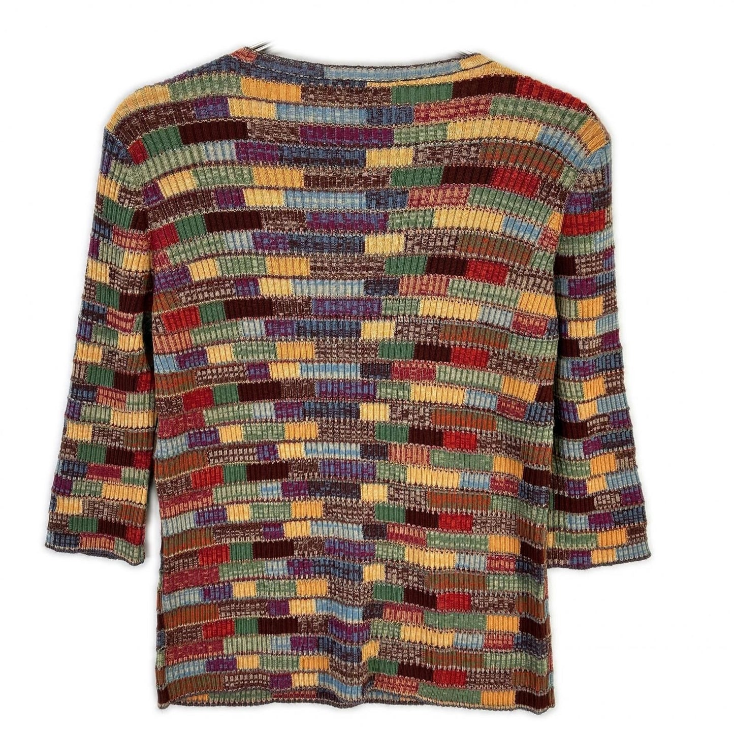 Chanel Multicolor Cashmere Blend Knit 40 Sweater — view 2