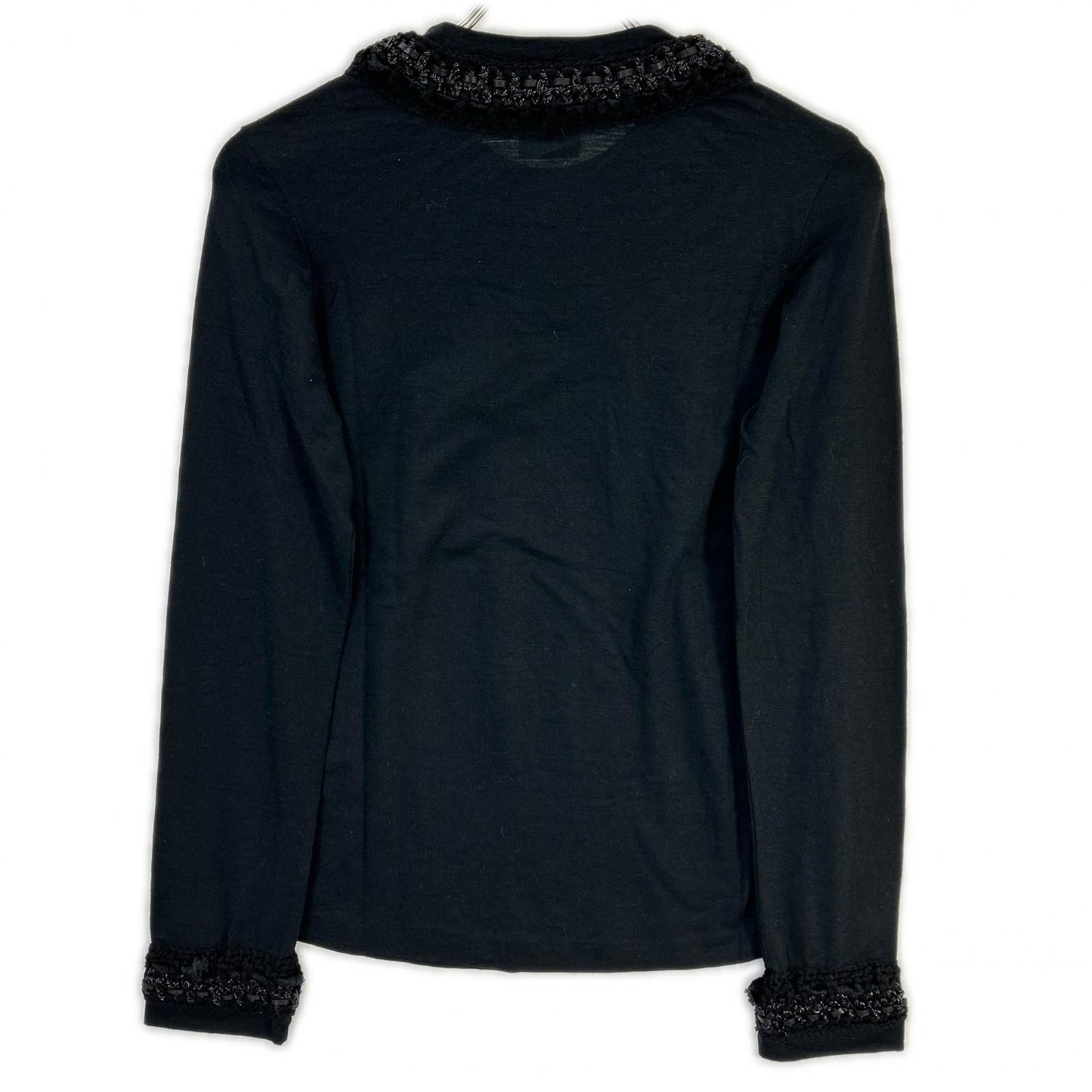 Chanel CC Logo Collar Embroidery Top 36 — view 2