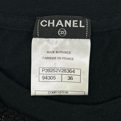 Chanel CC Logo Collar Embroidery Top 36 — view 3
