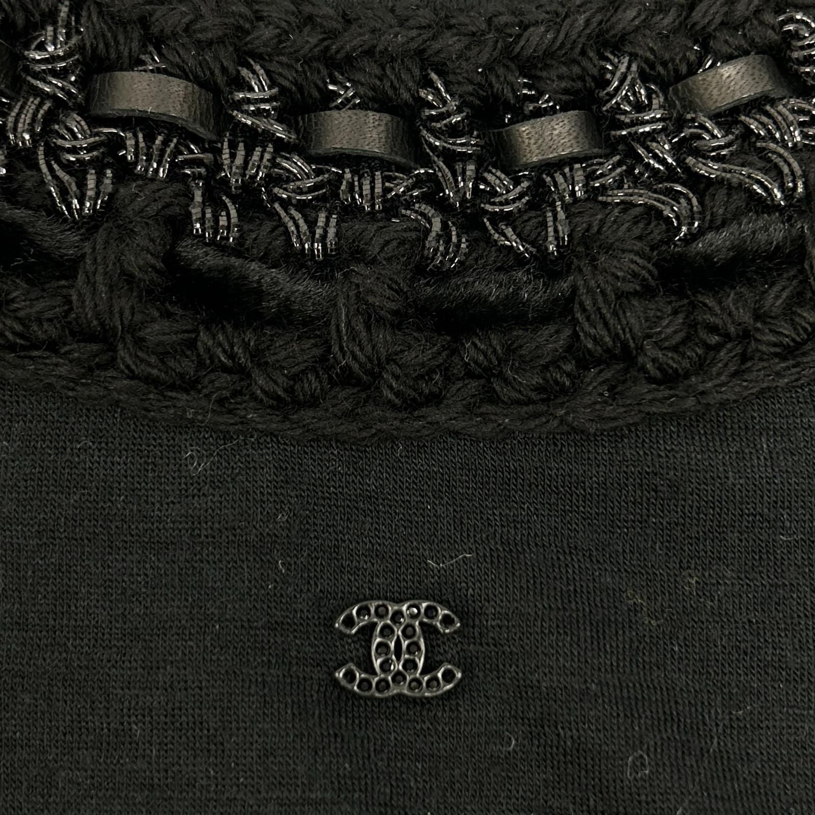 Chanel CC Logo Collar Embroidery Top 36 — view 7
