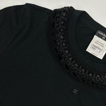 Chanel CC Logo Collar Embroidery Top 36 — view 8