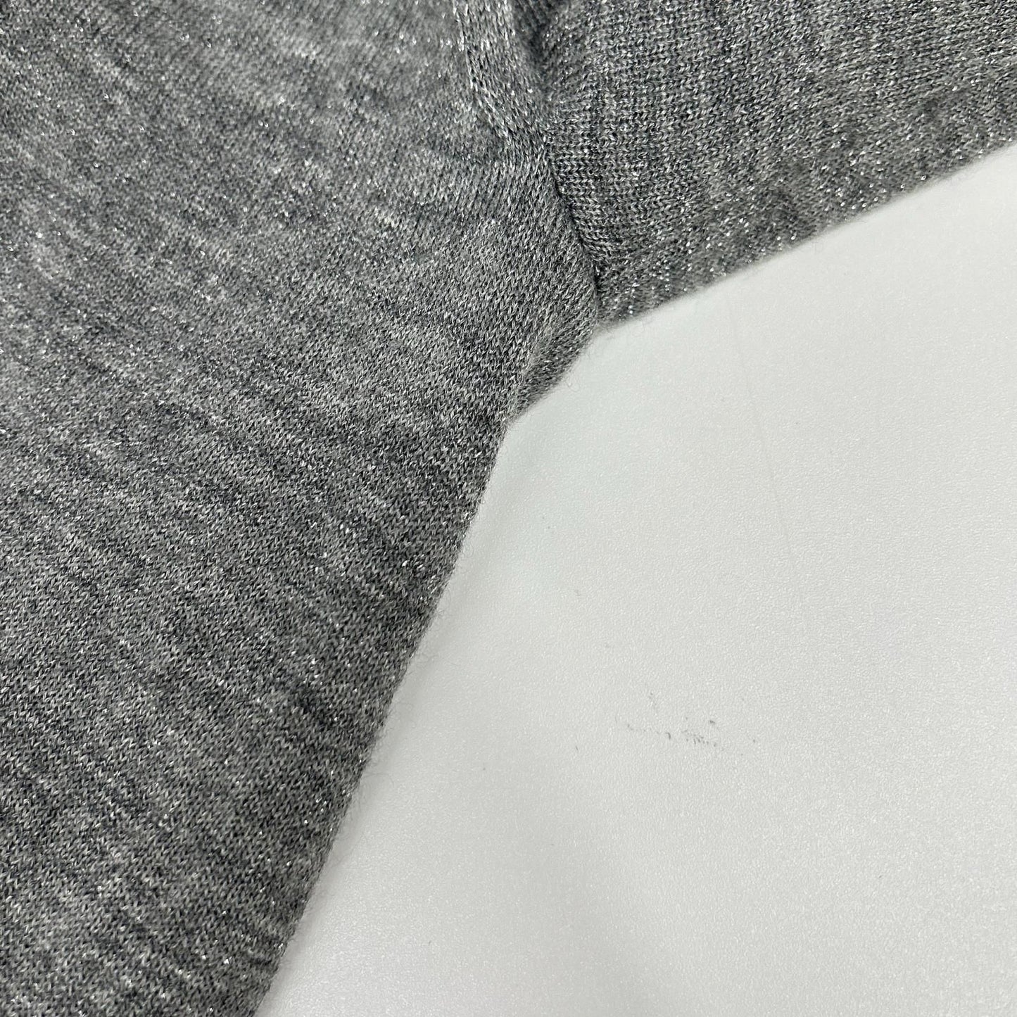 Chanel Lame Cashmere Blend Cardigan Bolero 34 — view 8