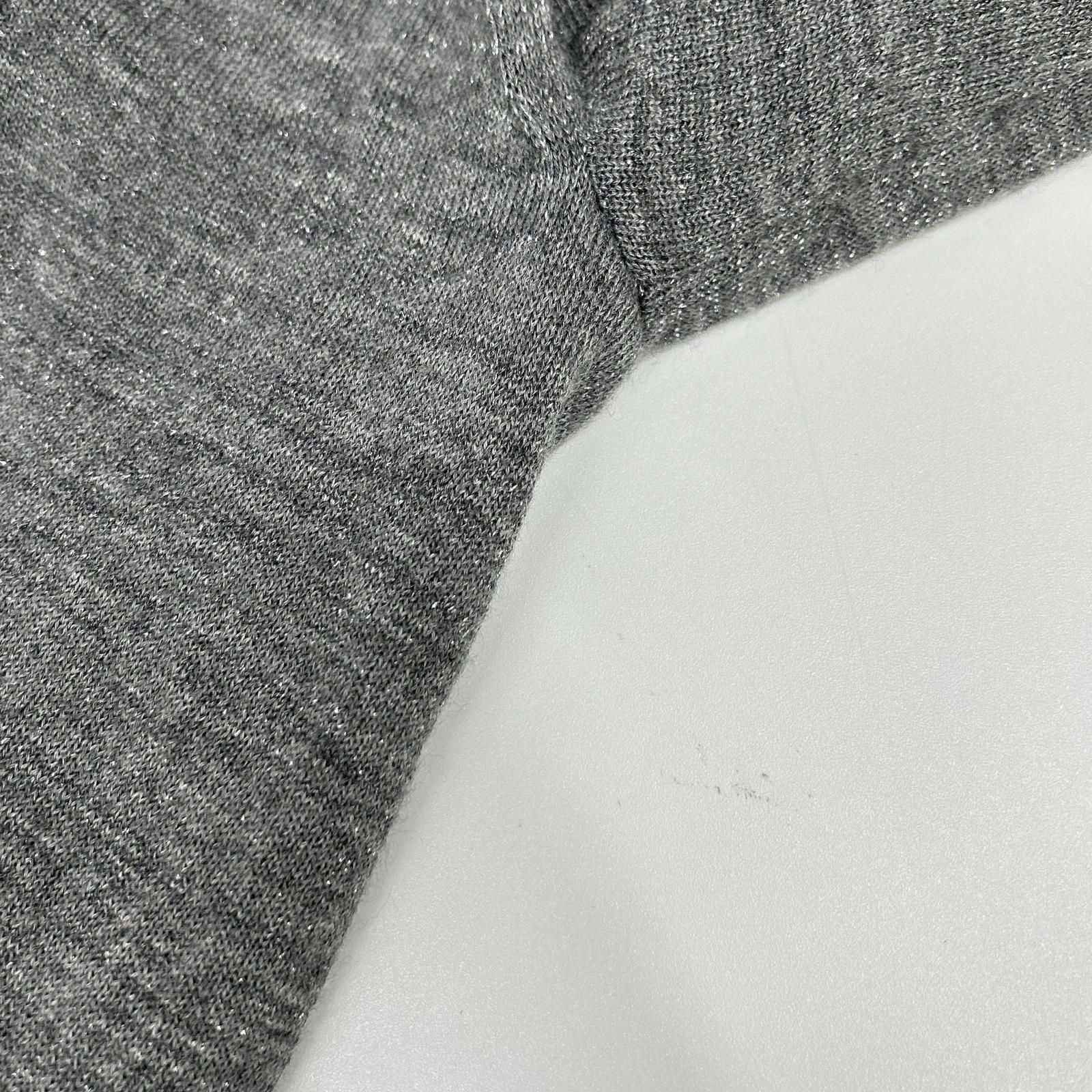 Chanel Lame Cashmere Blend Cardigan Bolero 34 — view 8