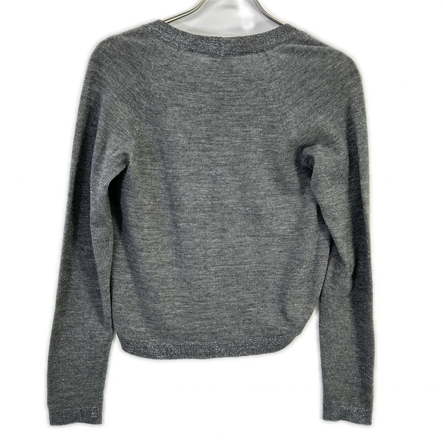Chanel Lame Cashmere Blend Cardigan Bolero 34 — view 2