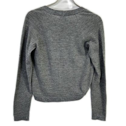 Chanel Lame Cashmere Blend Cardigan Bolero 34 — view 2