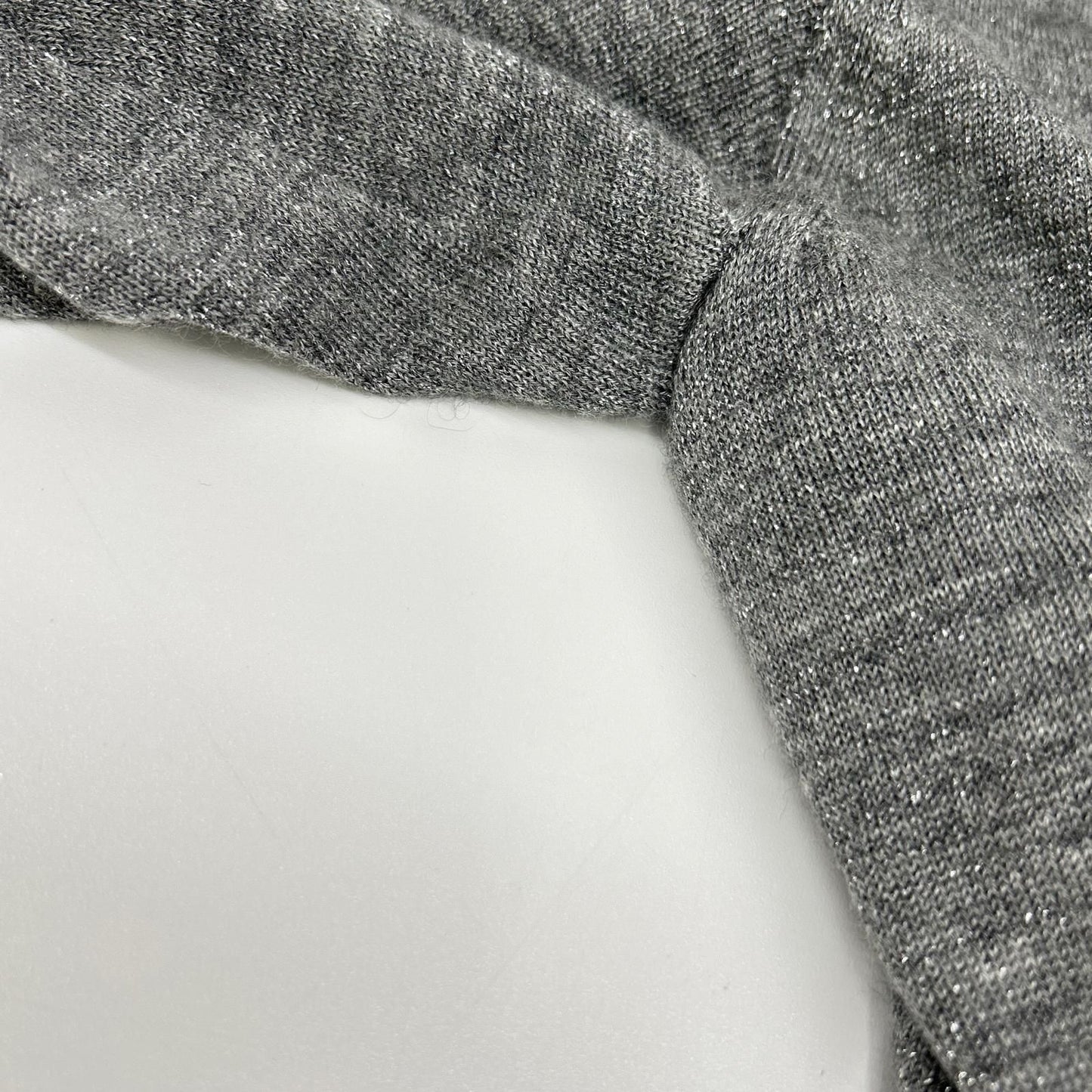 Chanel Lame Cashmere Blend Cardigan Bolero 34 — view 7
