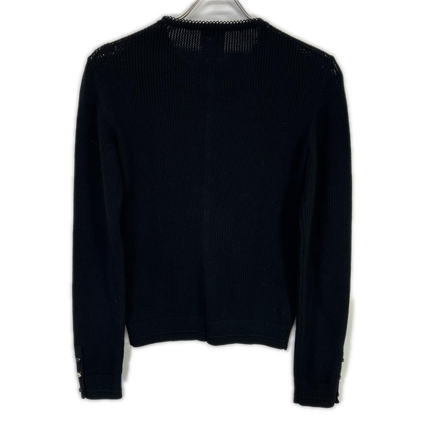 Chanel 07 Cruise Collection 07c Black Bijou Button Cardigan — view 2