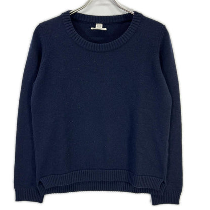 Hermes Era Navy Cashmere Knit Sweater 42