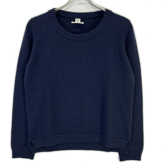 Hermes Era Navy Cashmere Knit Sweater 42