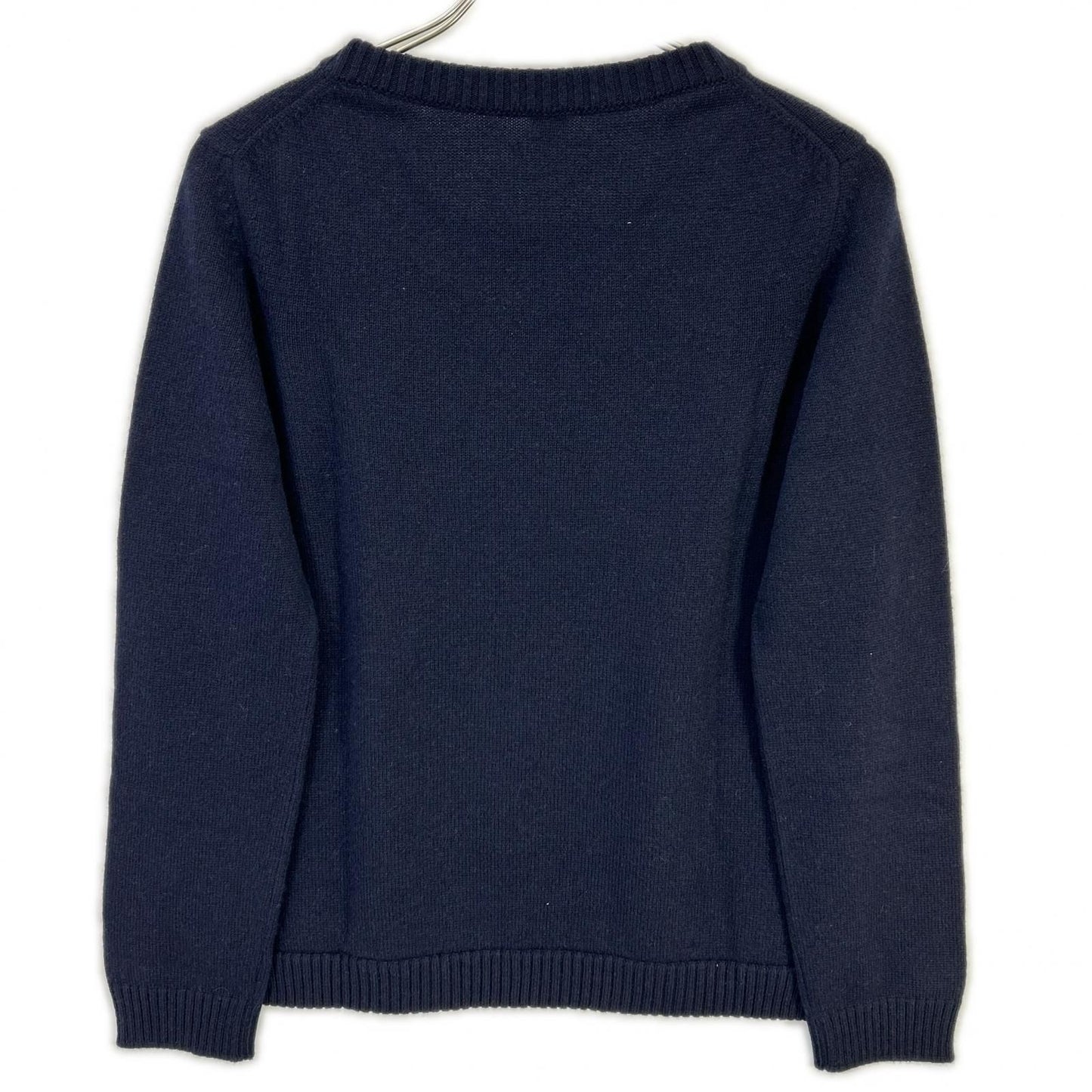 Hermes Era Navy Cashmere Knit Sweater 42 — view 2