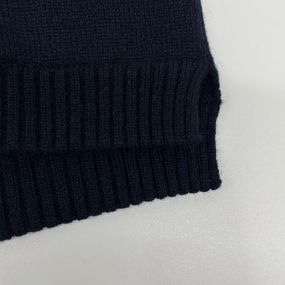Hermes Era Navy Cashmere Knit Sweater 42 — view 7