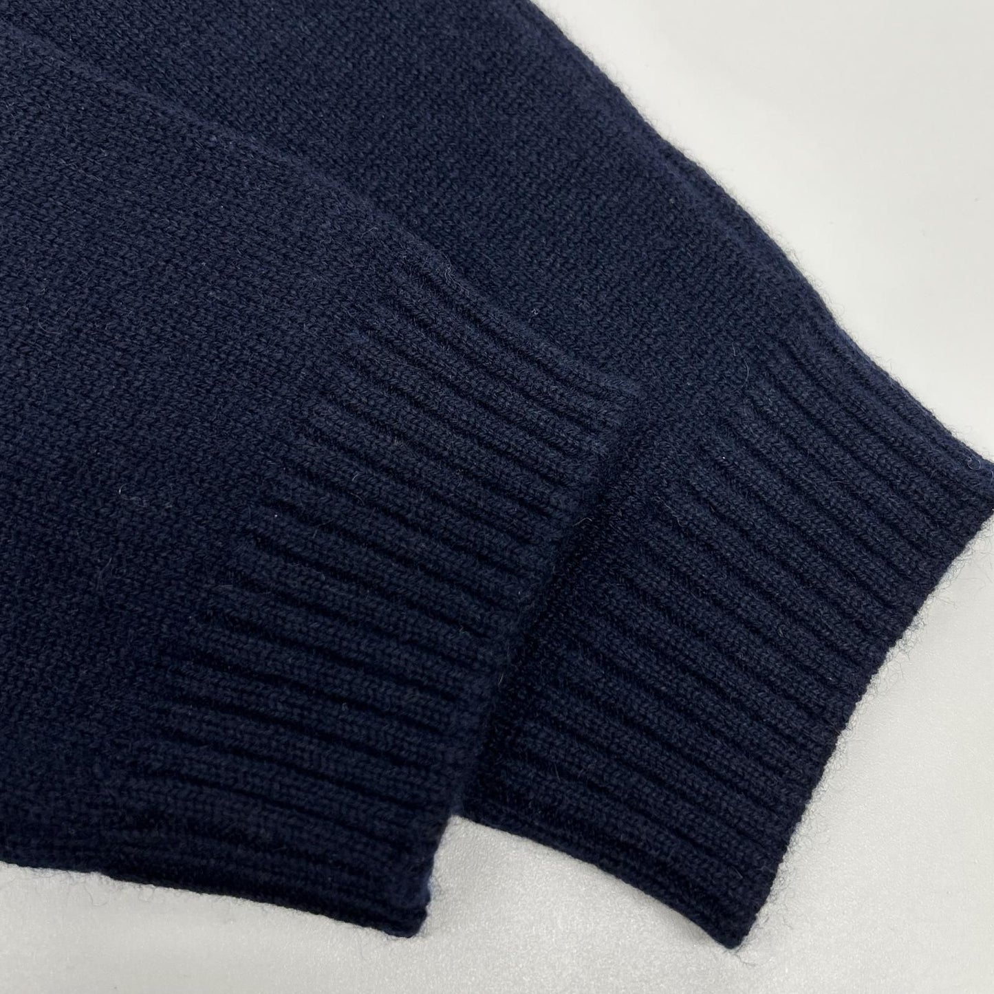 Hermes Era Navy Cashmere Knit Sweater 42 — view 4