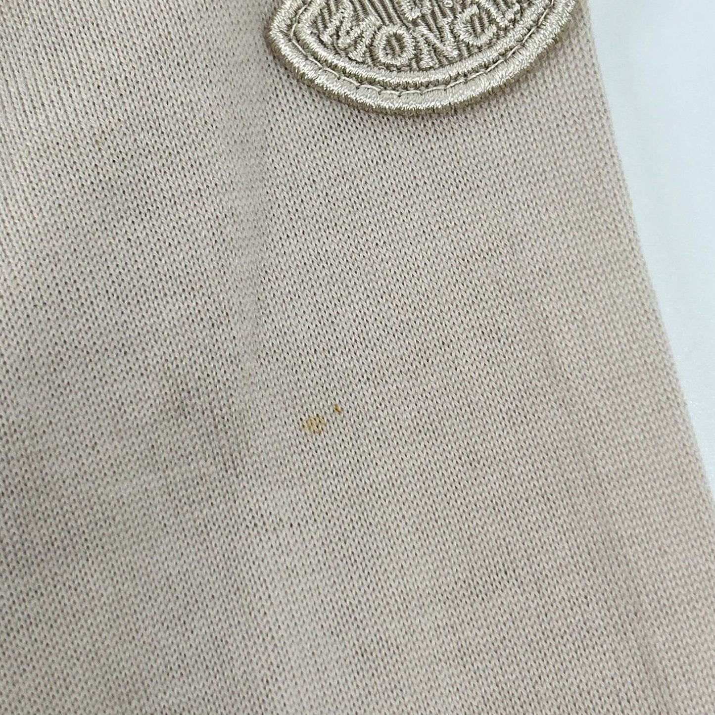 Moncler Girocollo Tricot Nylon Trim Knit Sweater — view 7