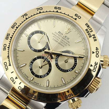 Rolex Cosmograph Daytona 40 Champagne Gold Dial Automatic Winding Watch — view 2