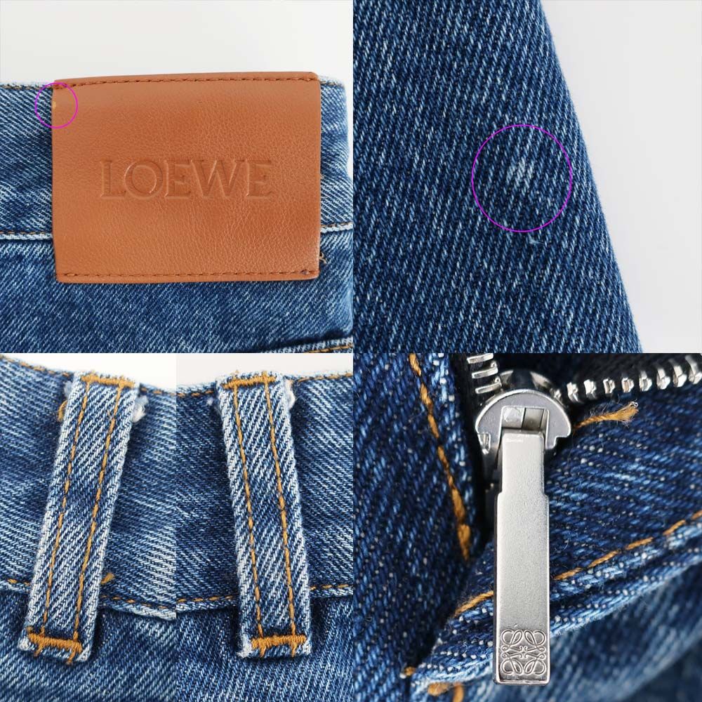 Loewe Ten Denim Pants Anagram 34 — view 8