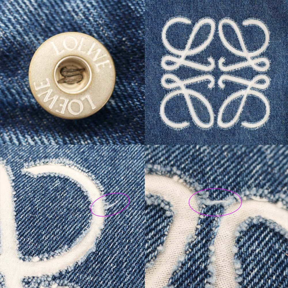 Loewe Ten Denim Pants Anagram 34 — view 6